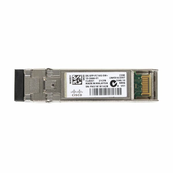 CISCO 16Gbps Fiber Channel Short Wave SFP+ Transceiver Location & Vente