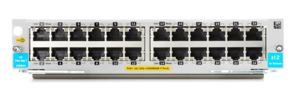 HP Aruba 24 Port GIG-T POE+V3 Module Achat & Vente